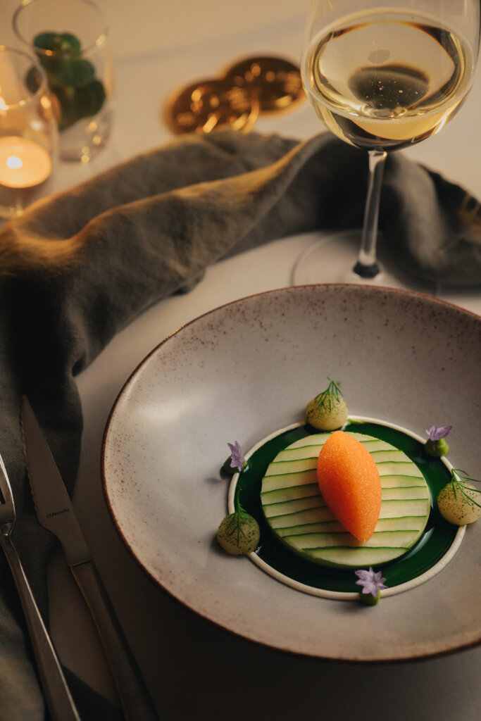 Dukat bord i Bistro Nobel