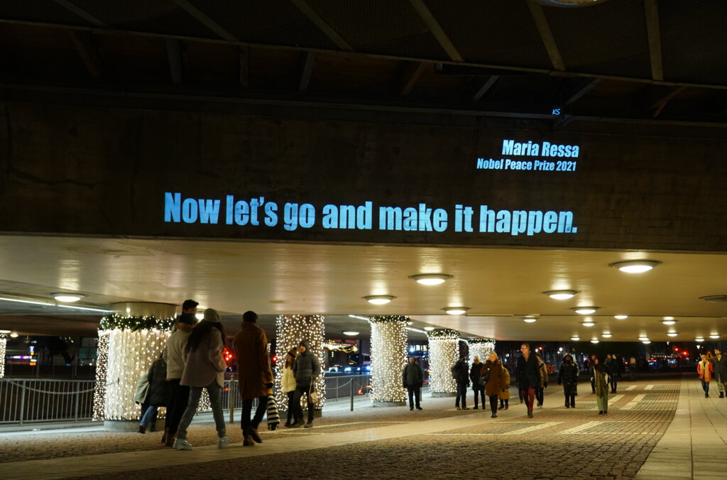 Kroft & Smids, NOBEL LIGHT WALK.