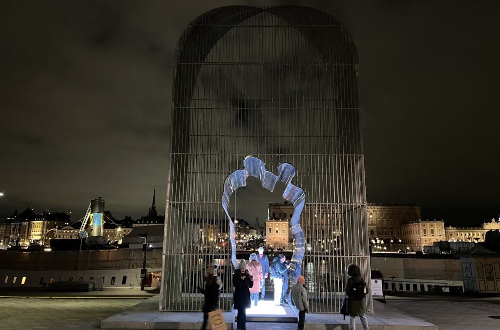 Fredrik Jönsson and Ai Weiwei, PATHFINDER Nobel Week Lights 2022
