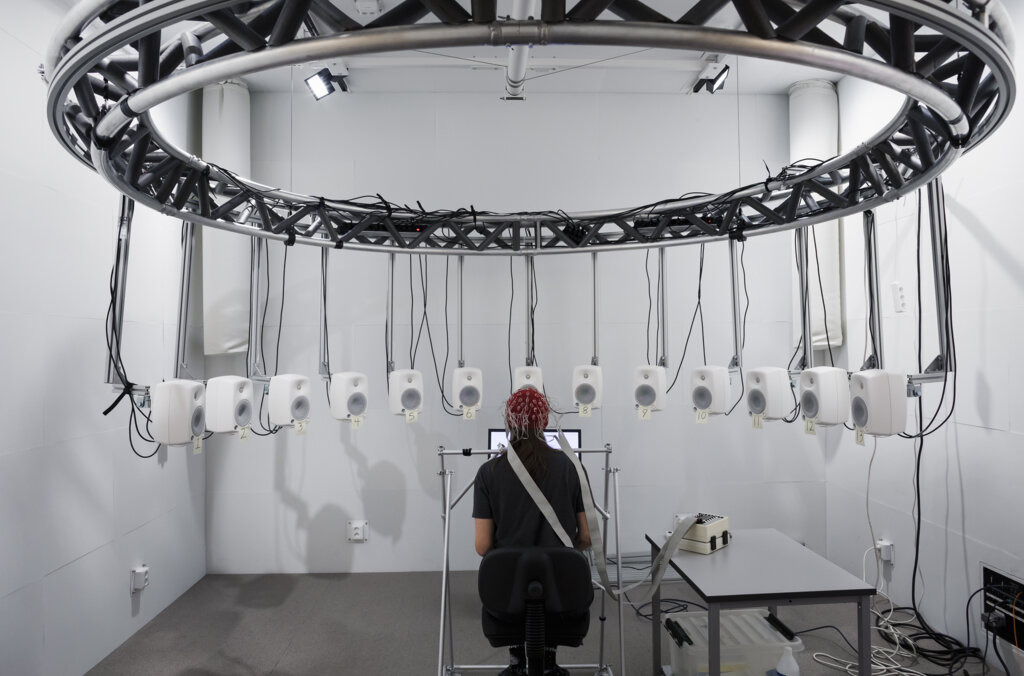 The sound labs at Stockholm University