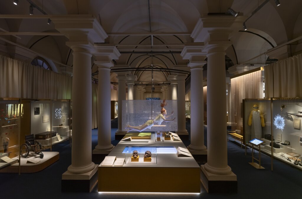 Exhibition view of "These things changed the world"