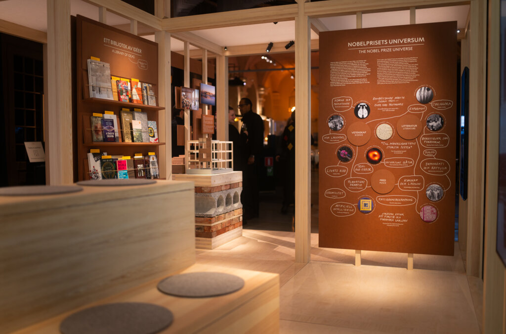 Exhibition view "Project Nobel Center"