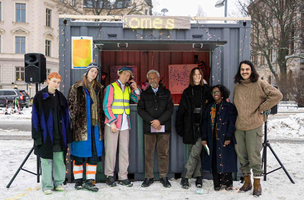 Two Europeans on a Platform. Nobel Week Lights 2023