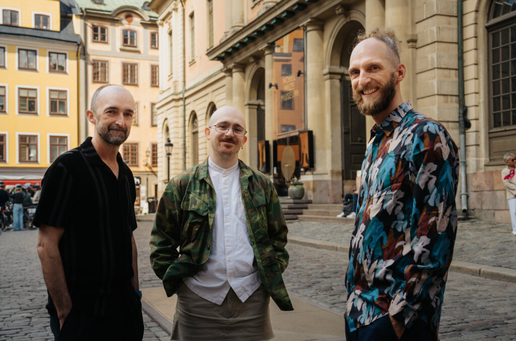 Bild på Sebastian Koepf, Tom Hunter och Andreas Lechthaler från företaget Klaud.