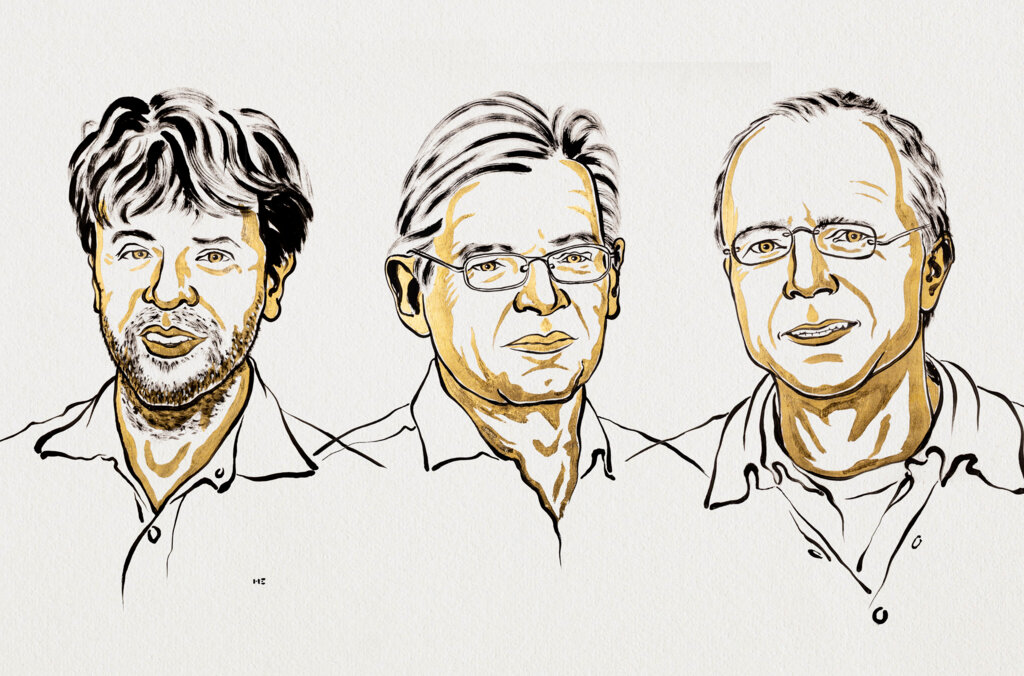Karl Deisseroth, Peter Hegemann and Georg Nagel