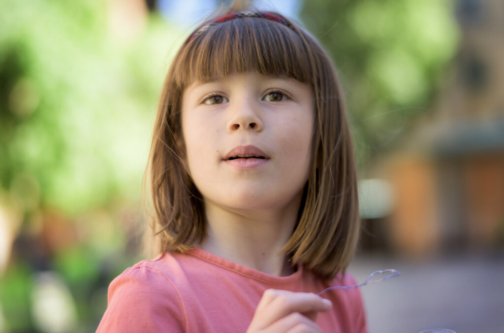 A child at the Nobel Prize Museum.