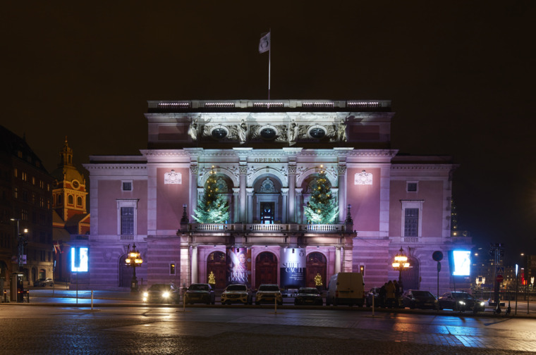 Nobel Week Lights (Opera lights/Kungliga Operan)