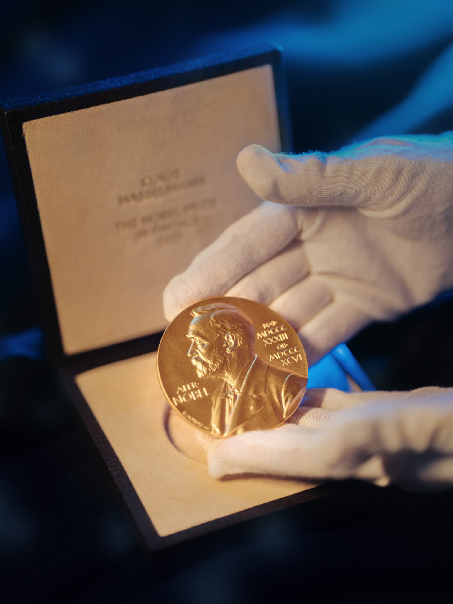 Nobel Prize medal.