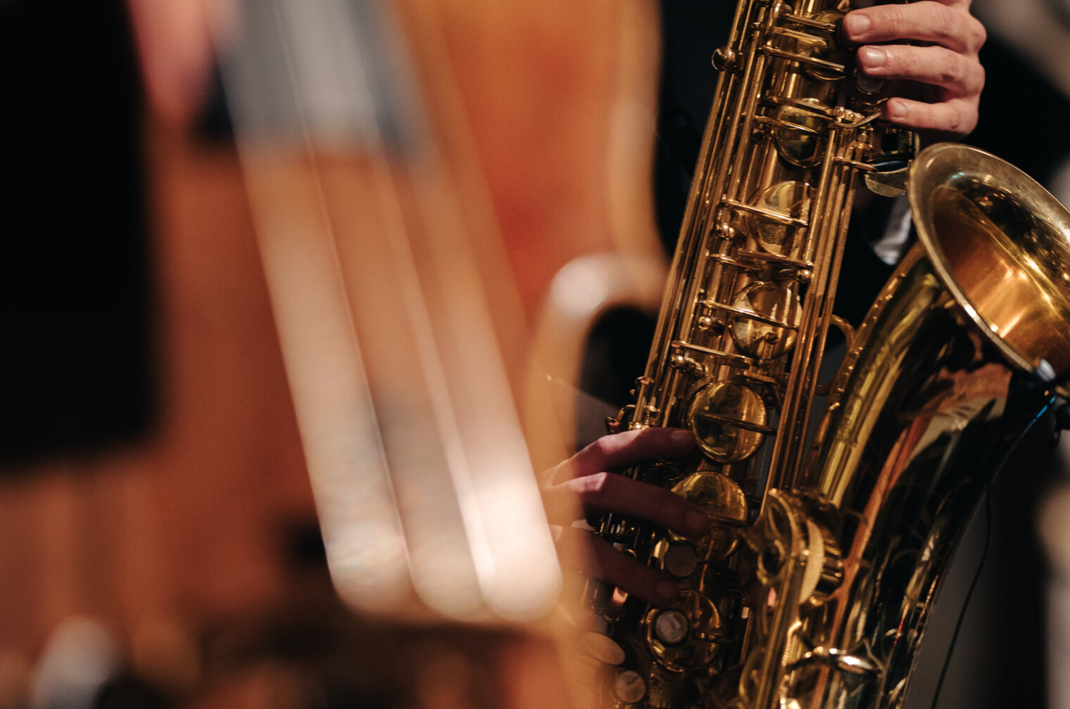 Violin and saxophone