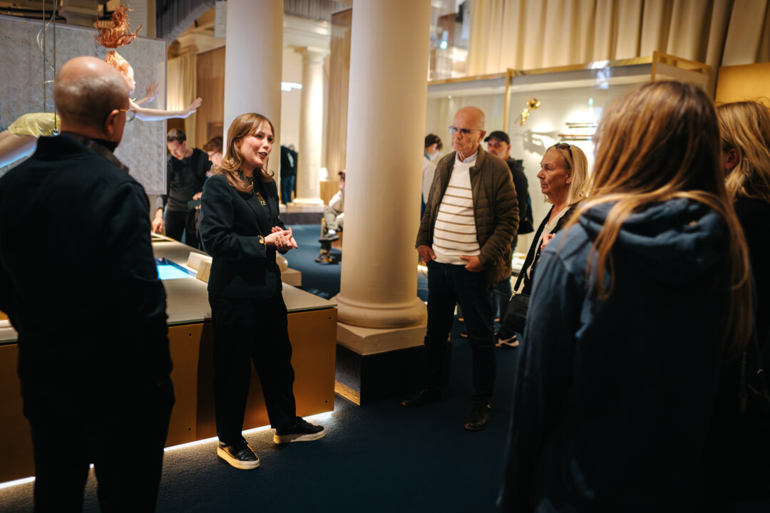 A free guided tour at the Nobel Prize Museum