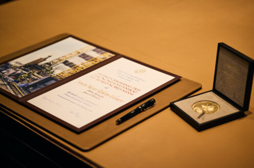 Diplom och ekonomiprismedalj