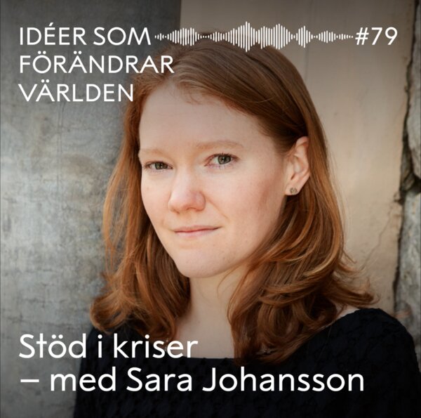 Porträtt av beteendevetaren, författaren och krisexperten Sara Johansson