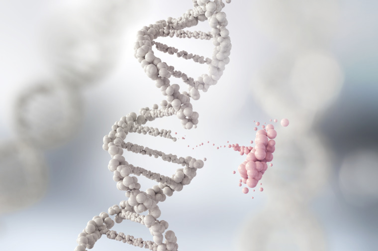 Illustration av DNA