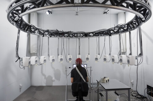 The sound labs at Stockholm University