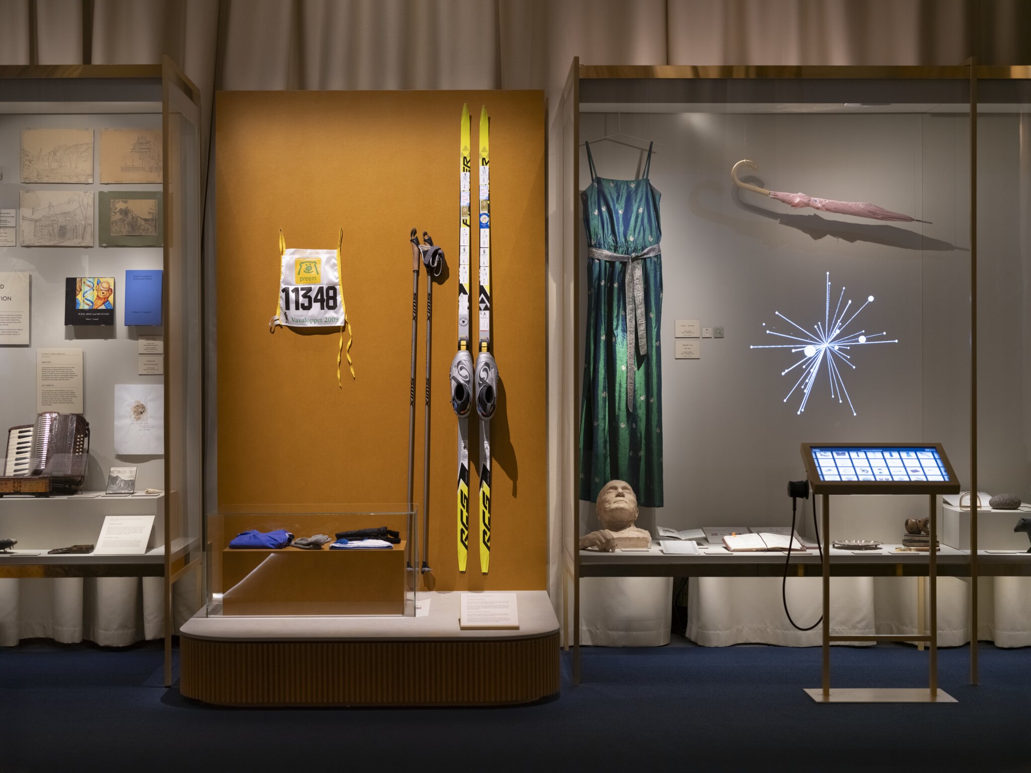 Exhibition view "These things changed the world".