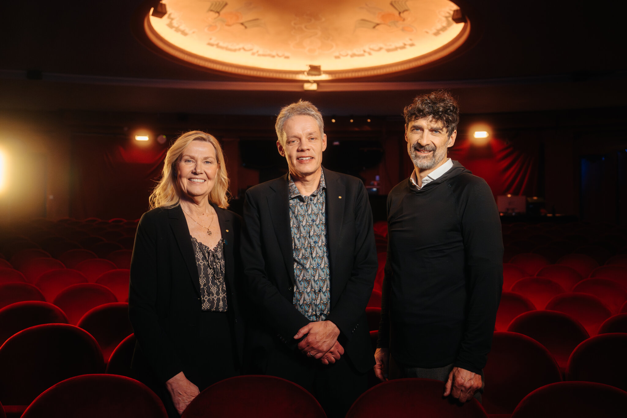 Anna Wedell, Ulf Danielsson och Heiner Linke.