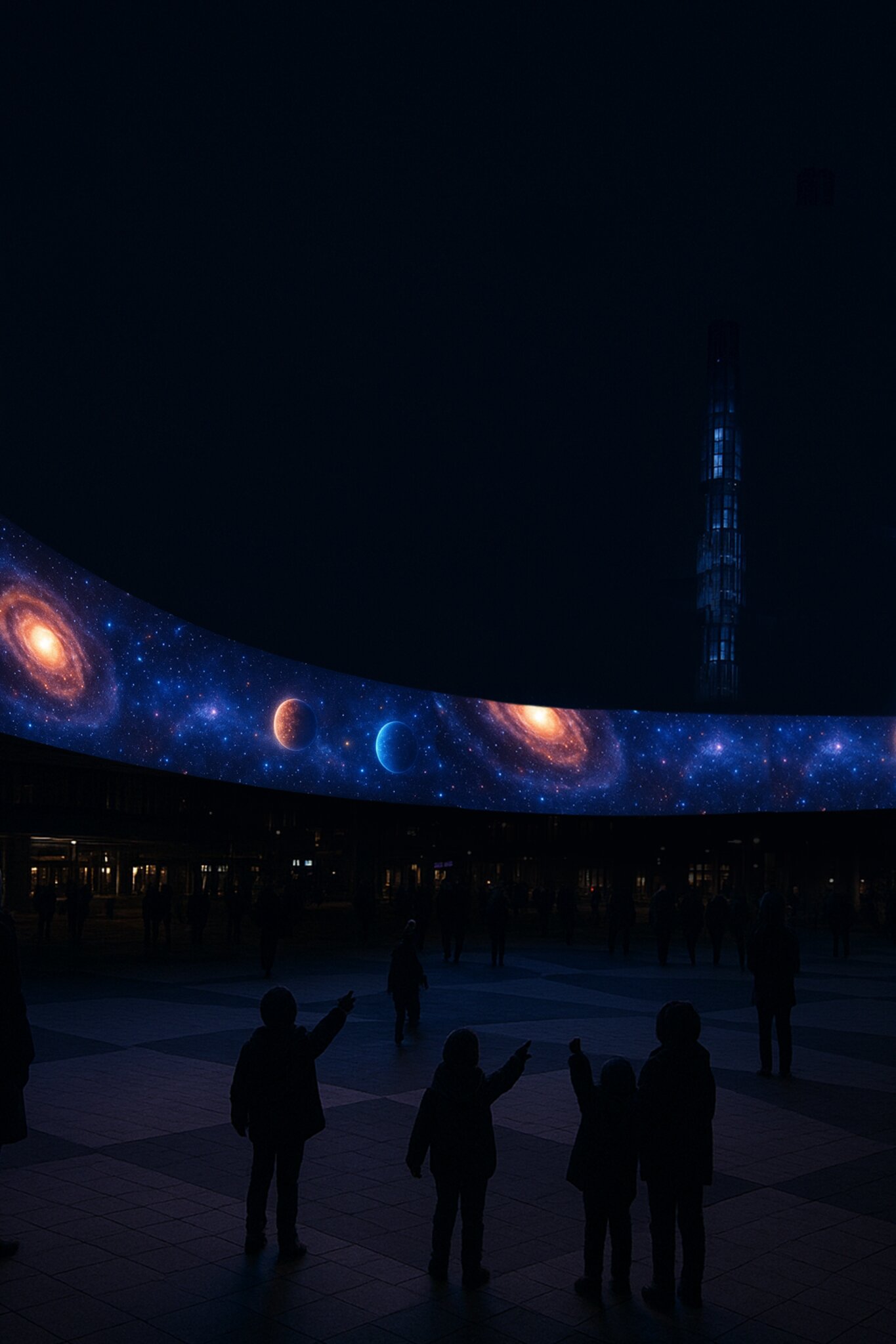 Husbygårdsskolan och Studio Resonans (Hyper Island), AstroField