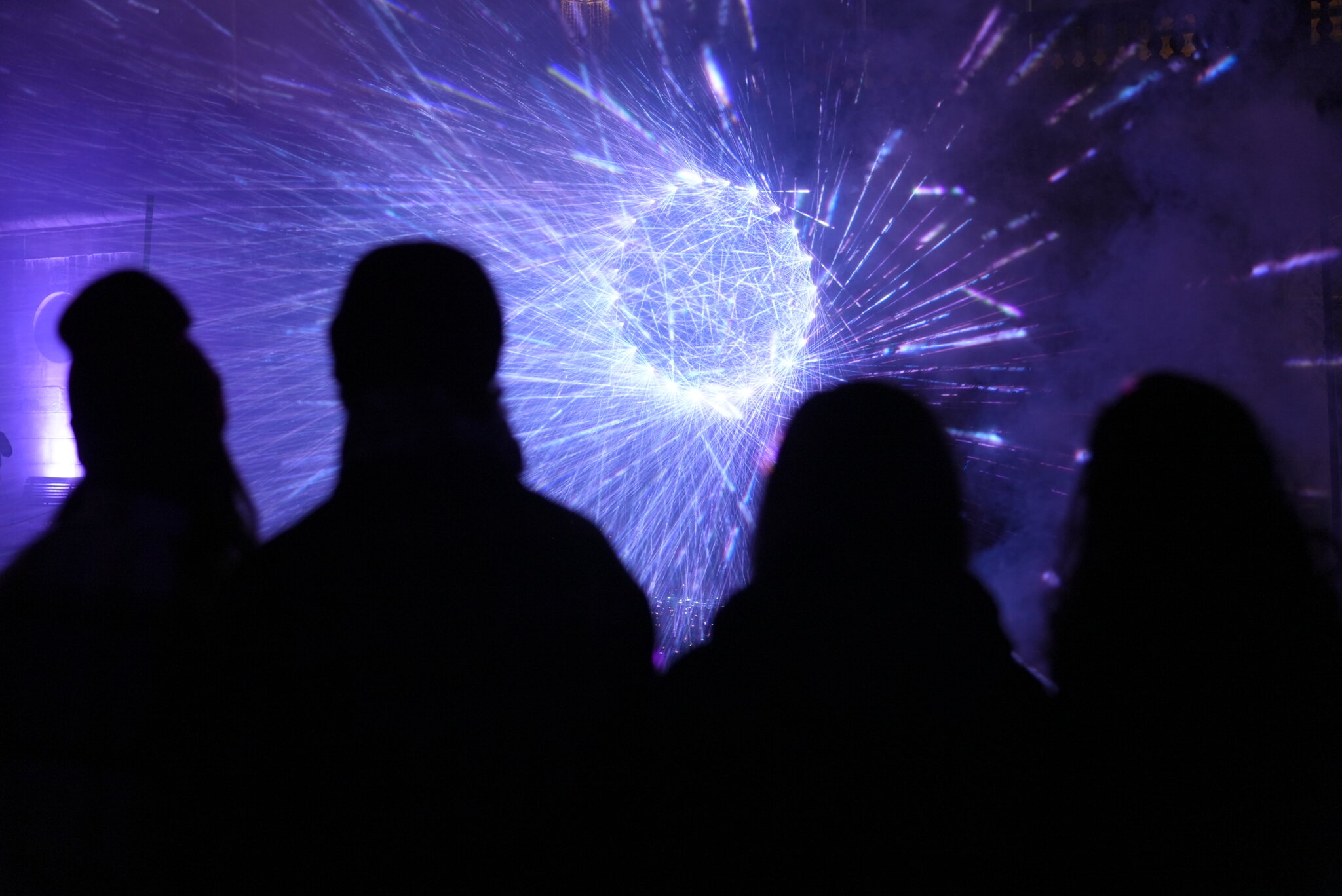 Divine Geometry by Those Guys Lighting. Nobel Week Lights 2025.