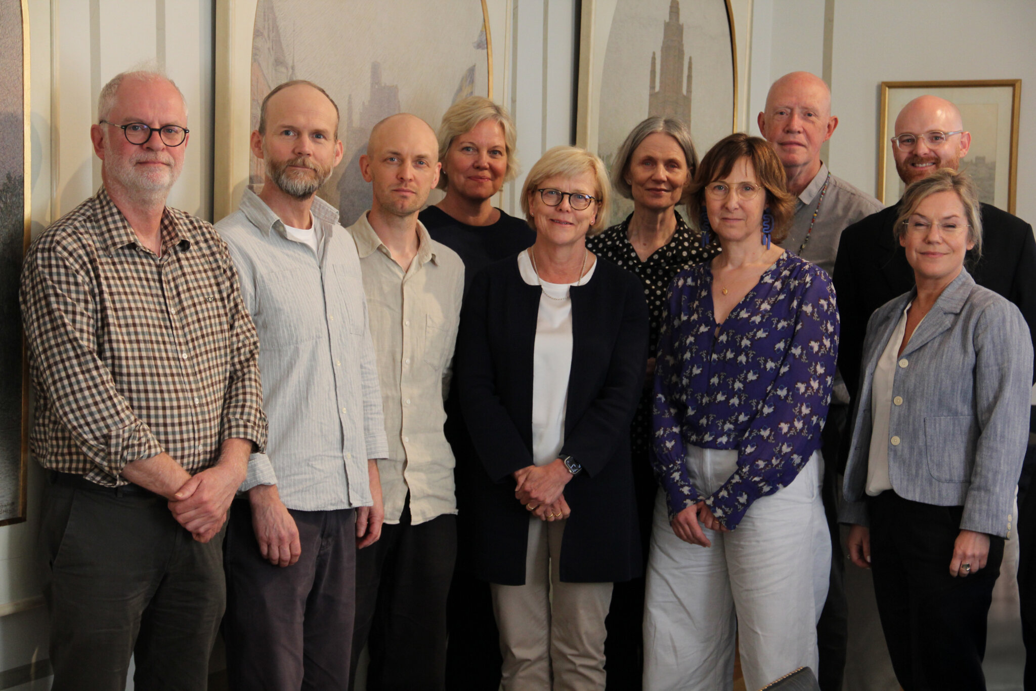 The reference group connected to the feasibility study.