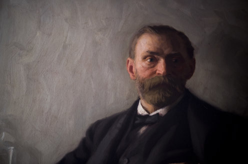 Alfred Nobel Painting