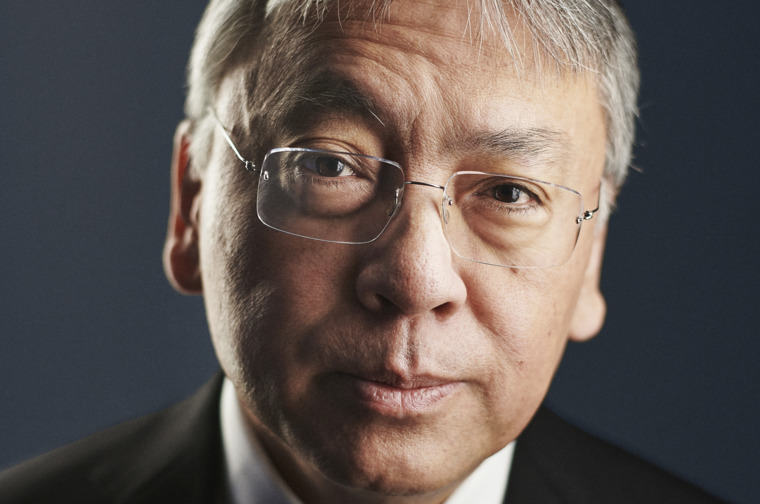 Kazuo Ishiguro official Nobel portrait